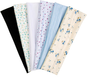 TERSE front packaging of seven headbands showing variety and convenience