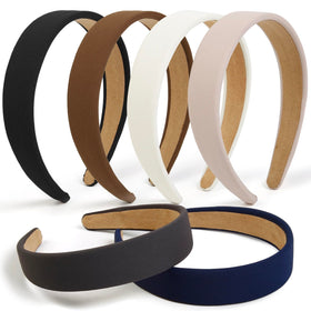 TERSE front view of six headbands showing colors and packaging for easy gifting