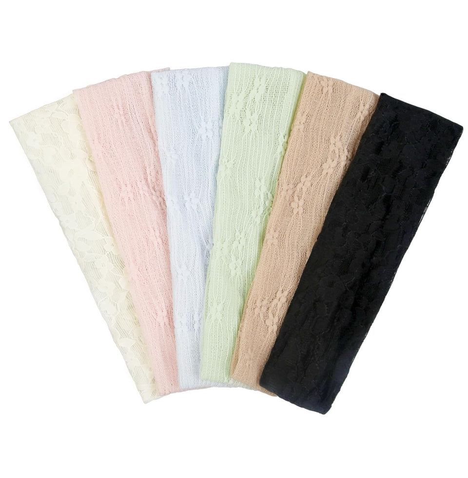TERSE front view of six-pack headbands showing color variety and packaging benefit