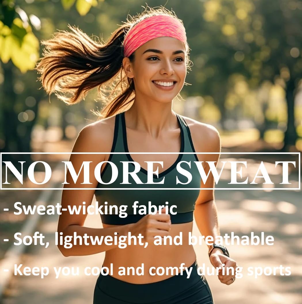 TERSE headband worn by runner demonstrating secure non-slip fit
