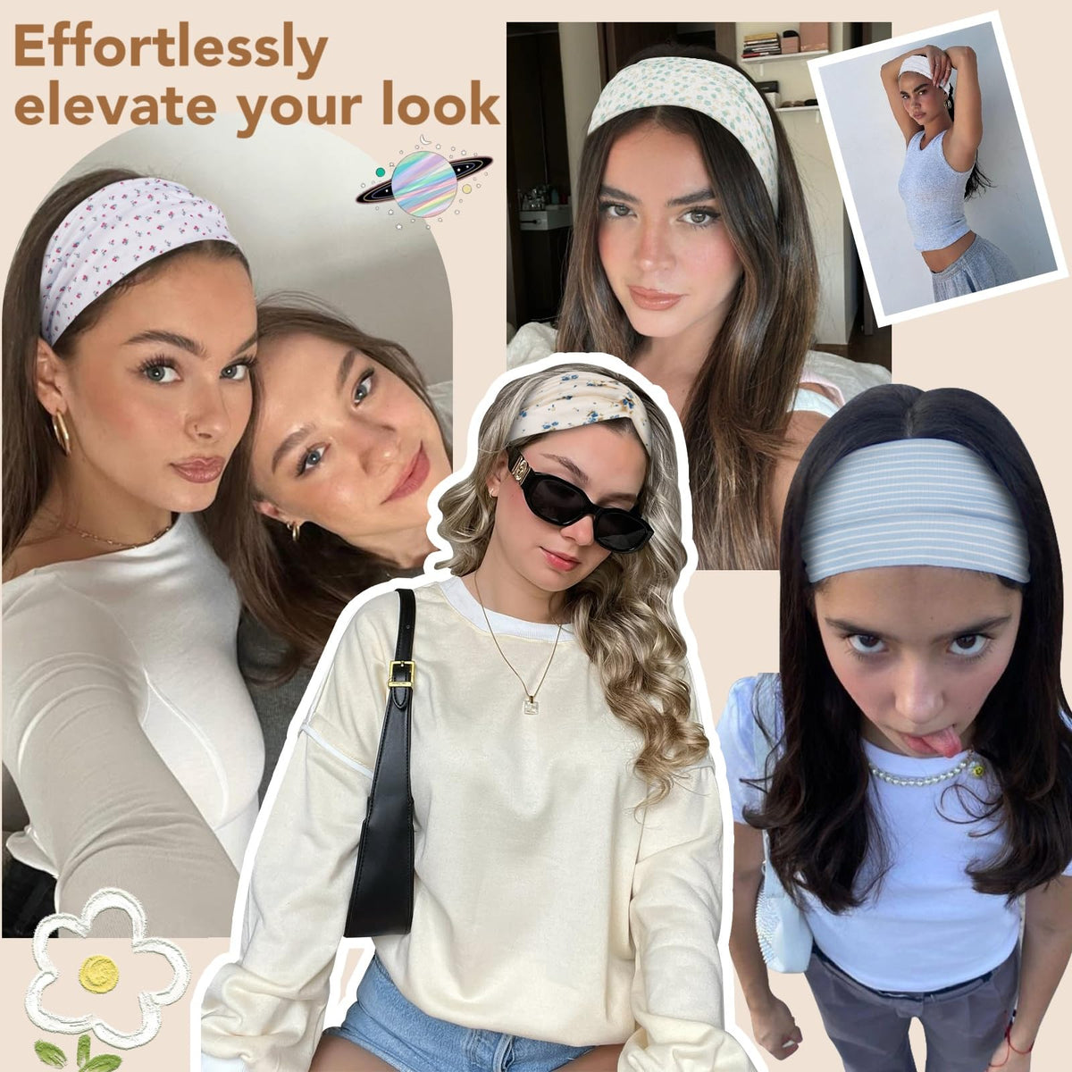 TERSE headband in use during running showing sweat control benefit