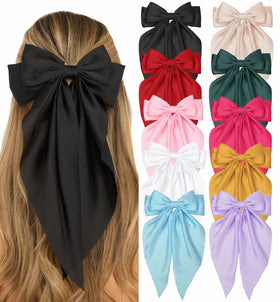 TERSE oversized bow front view showing bold silhouette and instant polish