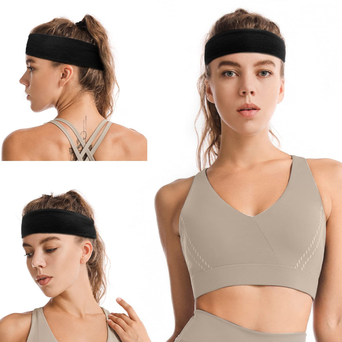 TERSE headband beside ruler showing 8.85 inch length for clear size reference