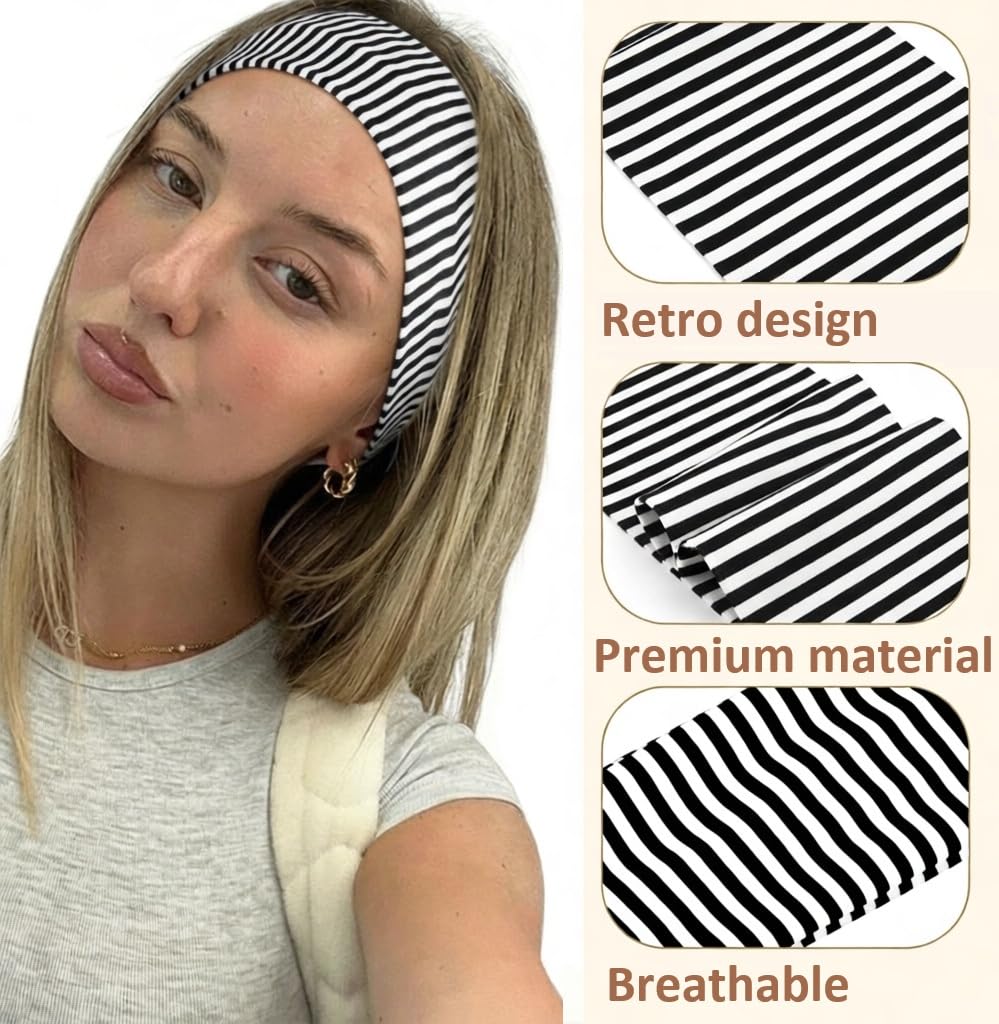 TERSE headbands next to ruler showing 2-inch width, accurate size reference