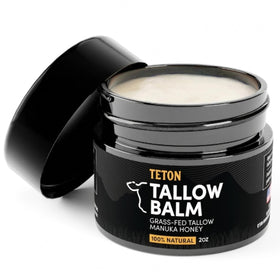 TETON front jar packaging showing label and 50ml glass benefit: clear branding and compact size