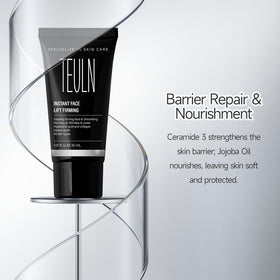 TEULN on bathroom counter in lifestyle scene for real-use confidence