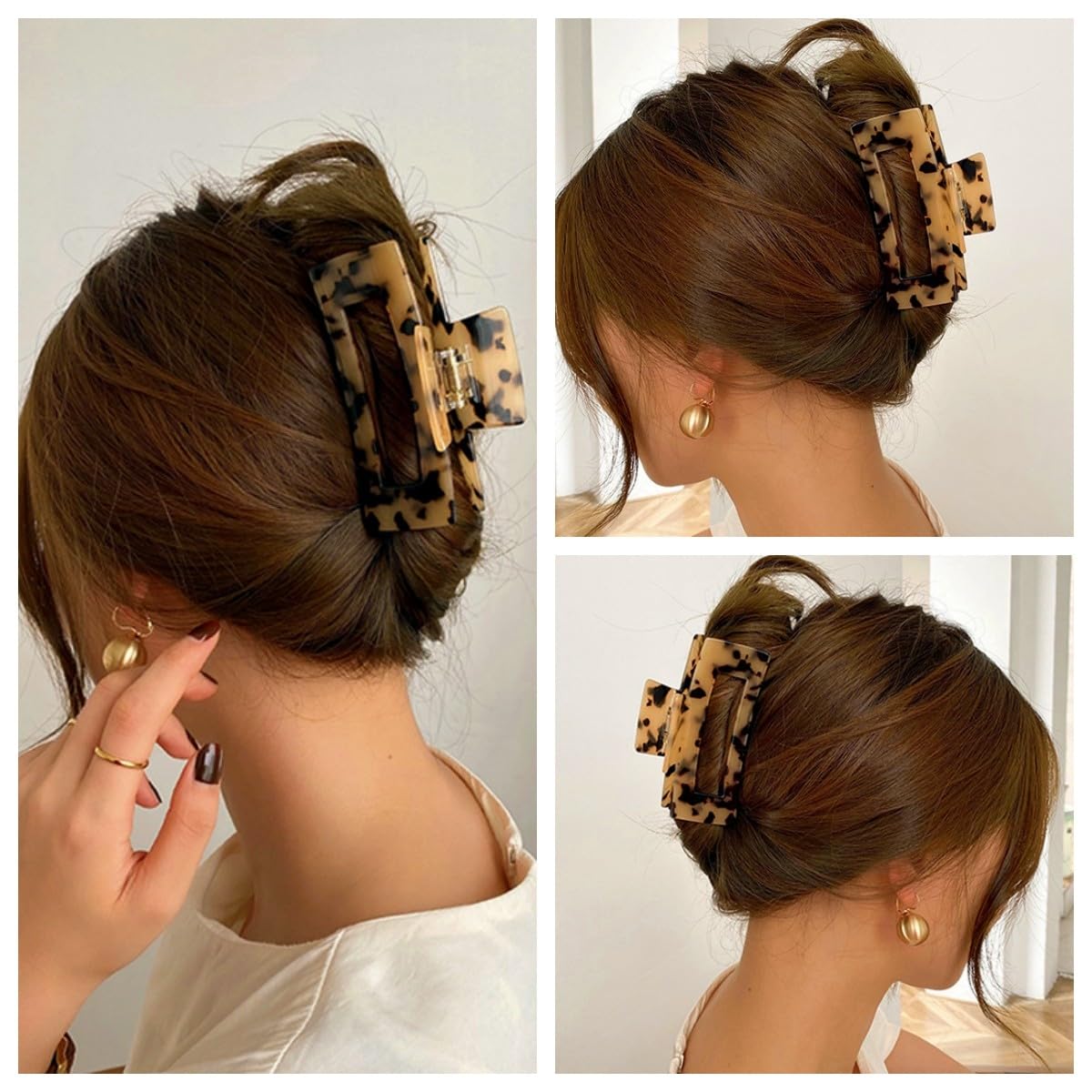 Textention side profile open jaw displays reinforced spring and grip