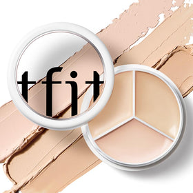 TFIT concealer texture close-up highlighting creamy blendability and high pigmentation