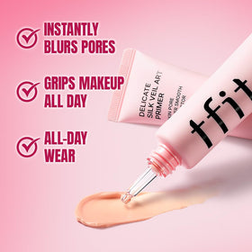 TFIT 1.01 fl oz next to a coin for size and travel-friendly benefit