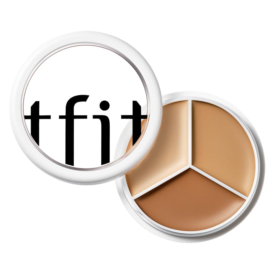 TFIT front view of closed triple palette showing compact and portability benefit