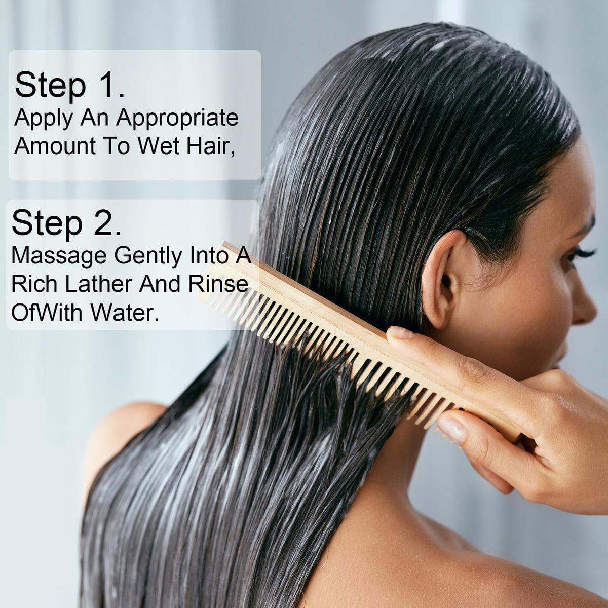 Tgideas before and after volume comparison displaying fuller-looking hair benefit