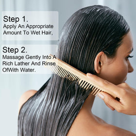 Tgideas before and after volume comparison displaying fuller-looking hair benefit