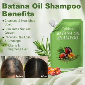 close-up of Tgideas label highlighting ingredients and clean formula