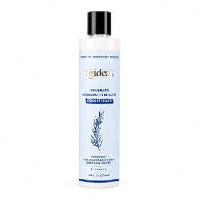 Tgideas bottle front view showing rosemary formula and easy use benefit