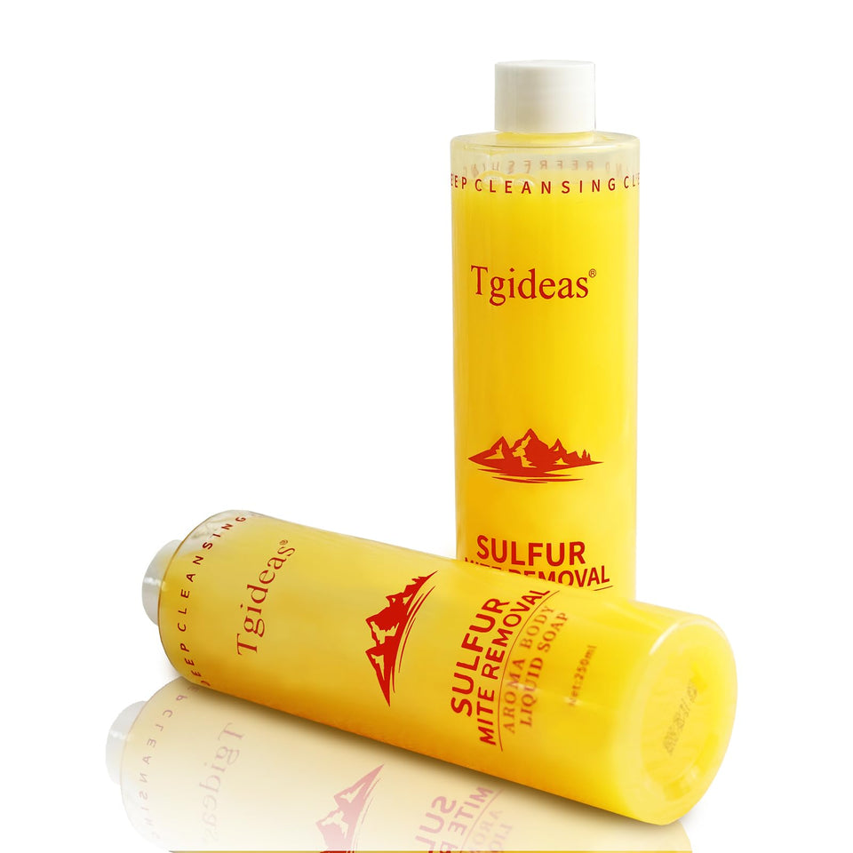 Tgideas front bottle showing label and size for clear product identification