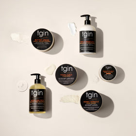 tgin duo arranged on a bathroom shelf for natural lifestyle appeal