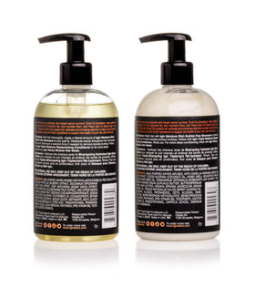 tgin conditioner bottle label close-up highlighting ingredients and benefits