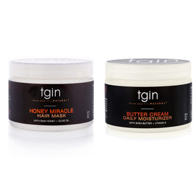 tgin front packaging showing both products and moisturizing benefits