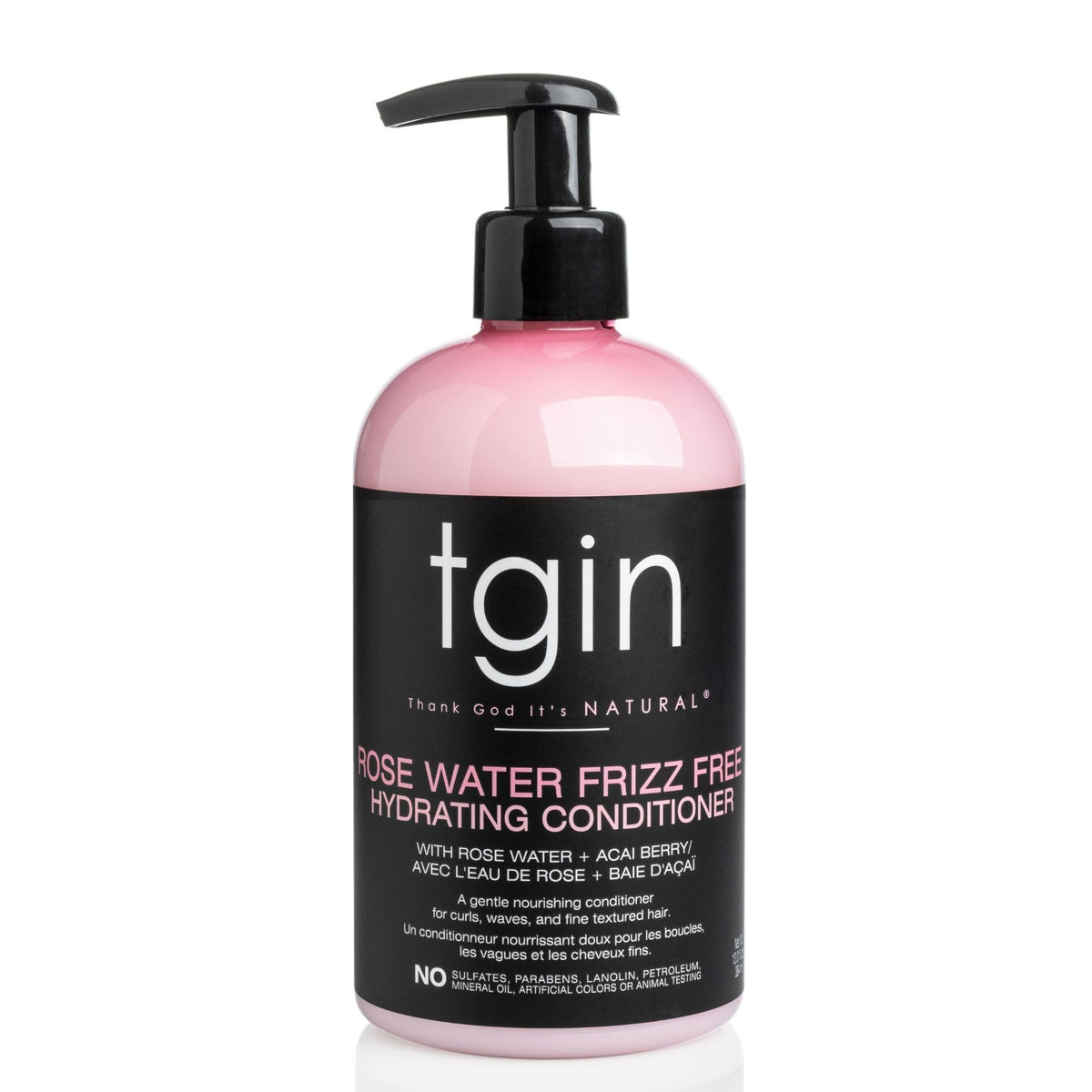 Thank God It's Natural front packaging shows 13 oz bottle and product name benefits
