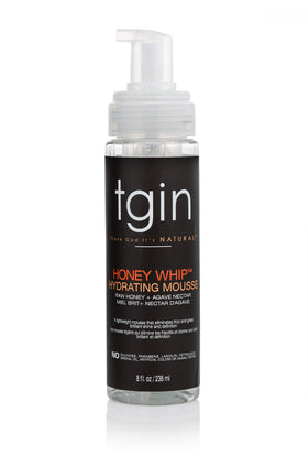 tgin Honey Whip front packaging showing brand and product benefit