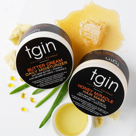 tgin product label close-up showing key ingredients and usage guidance
