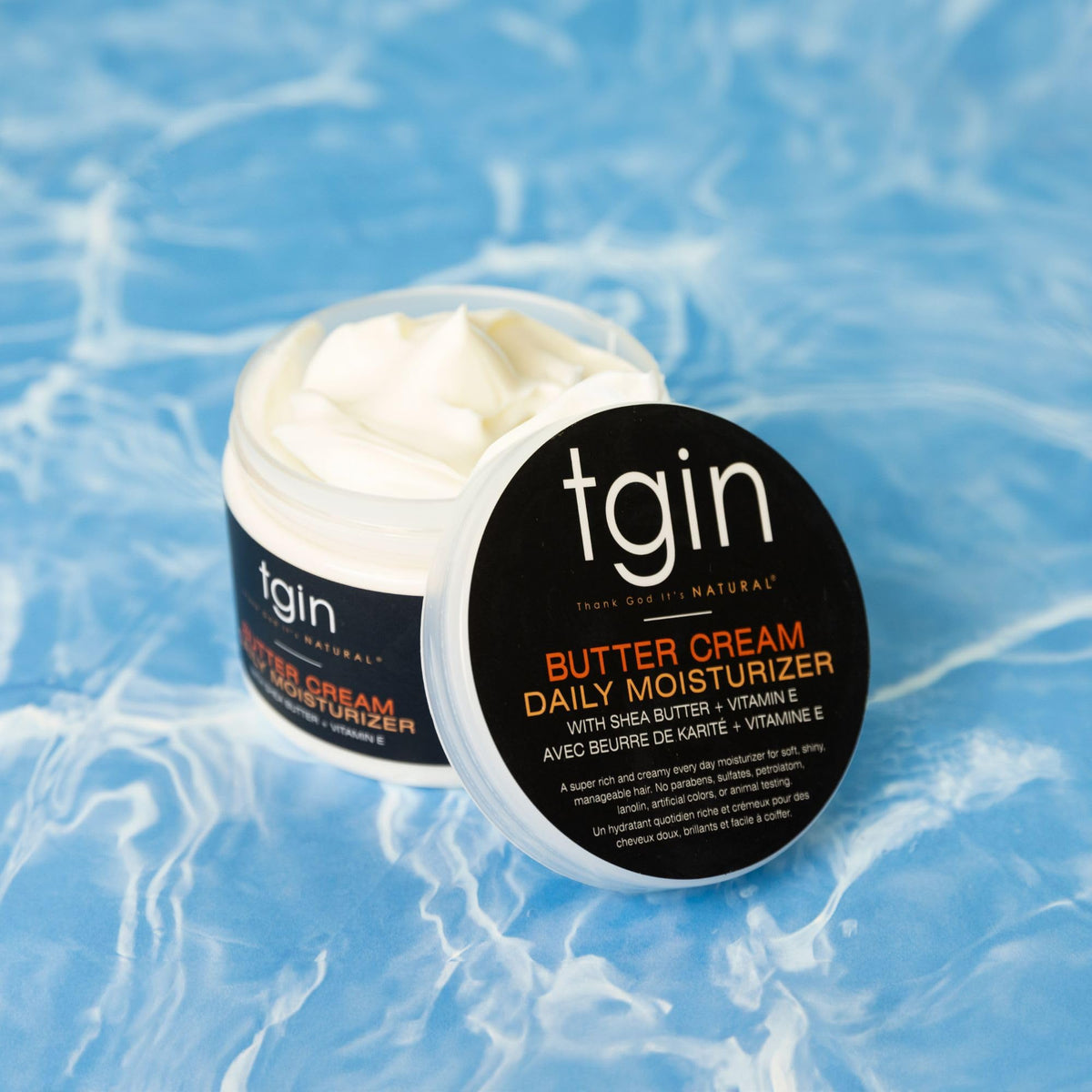 tgin mask under hooded dryer illustrating enhanced conditioning results