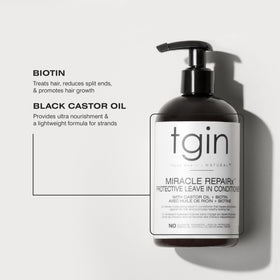 tgin Miracle RepaiRx next to complementary Miracle Collection products