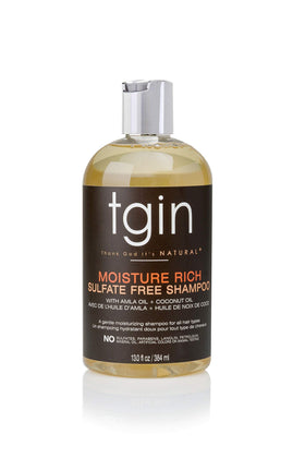 tgin bottle front view shows clean branding and gentle formula benefit