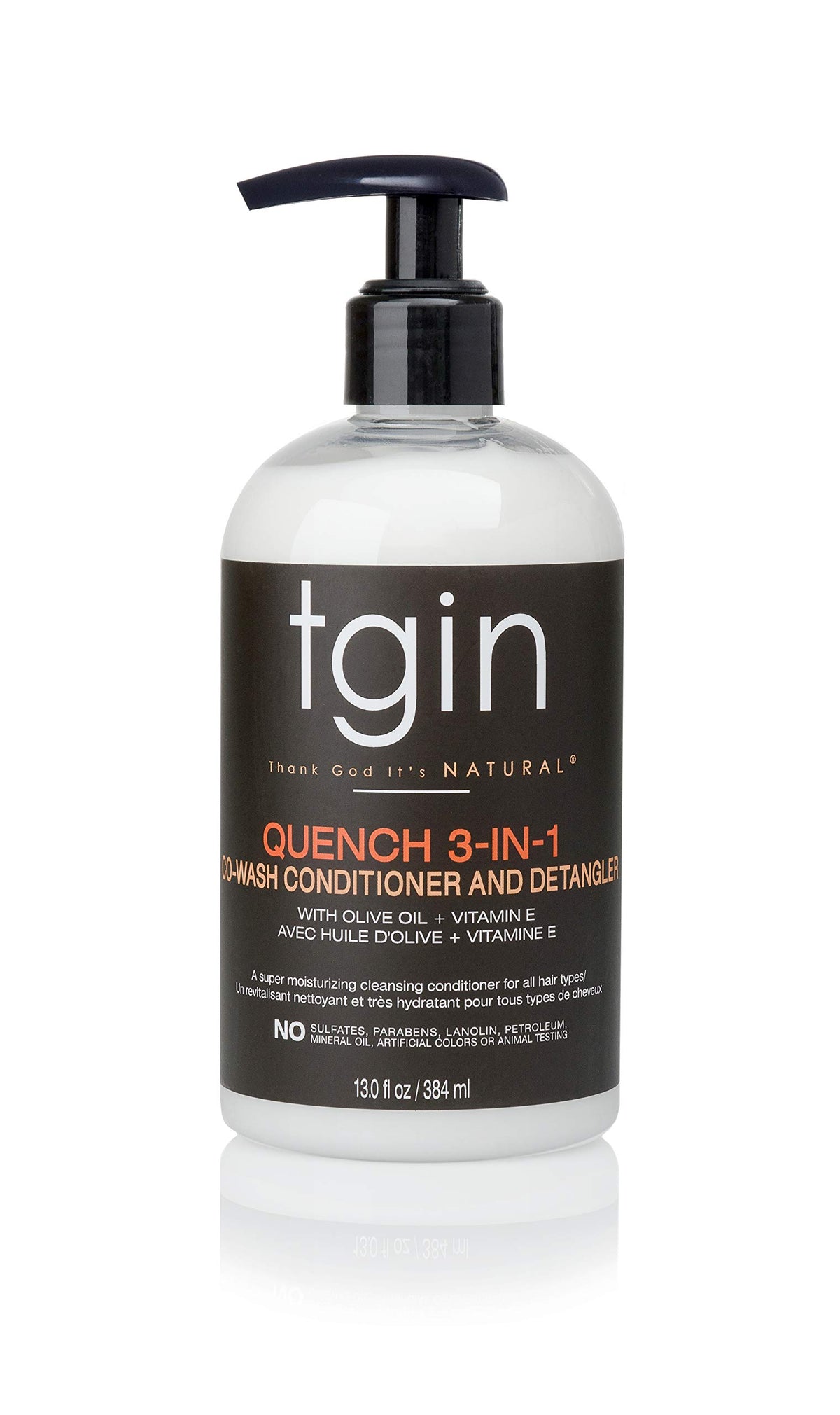 tgin bottle front packaging showing label and benefits