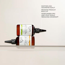 tgin serum texture on hand highlighting lightweight, non-greasy feel