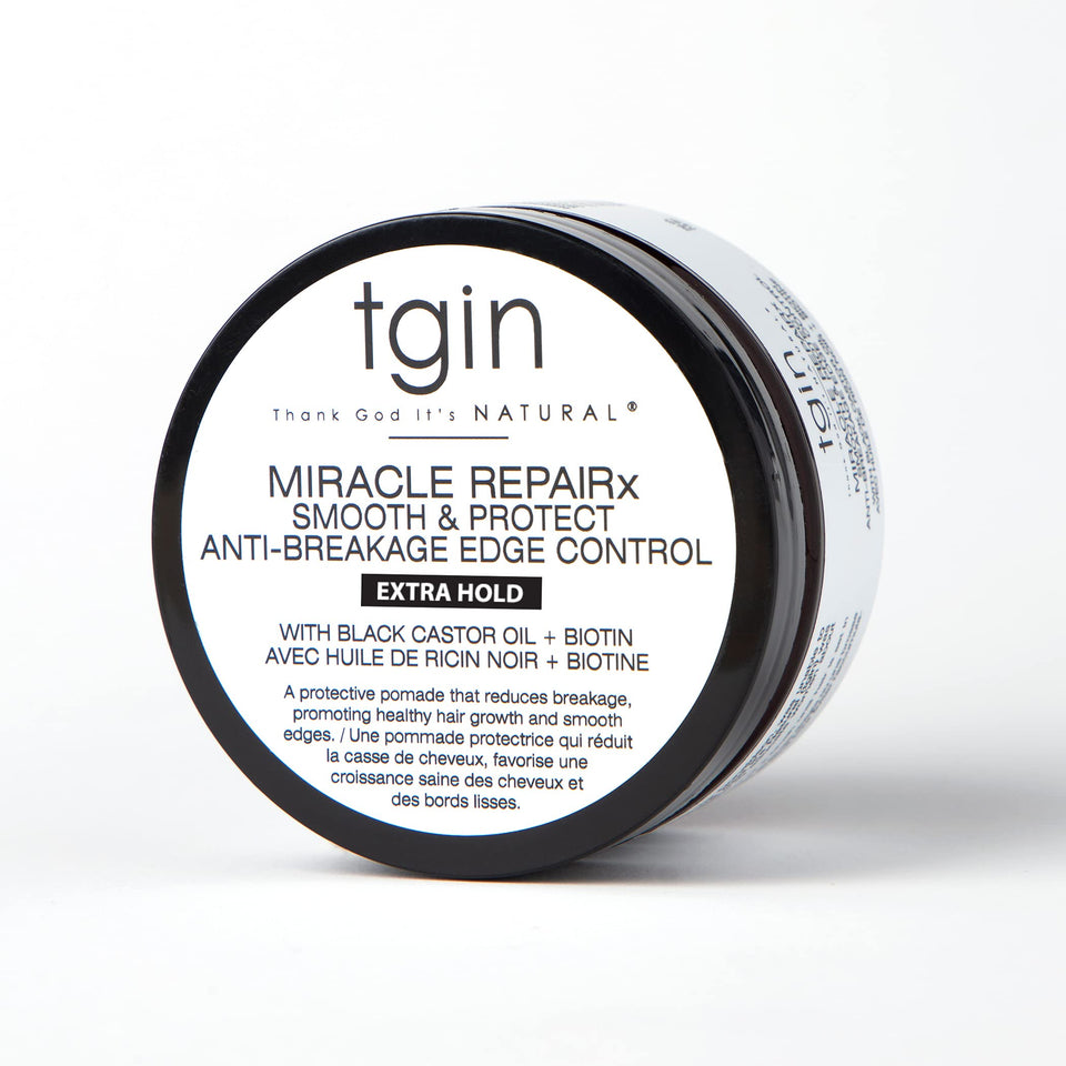 Thank God It's Natural front label showing product name and benefits for easy identification