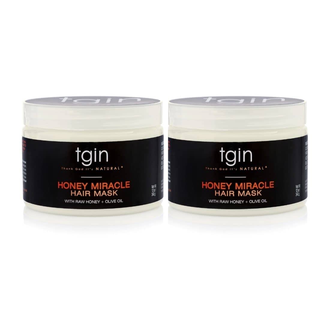 Thank God It's Natural front packaging showing product benefits and two 12 oz tubs