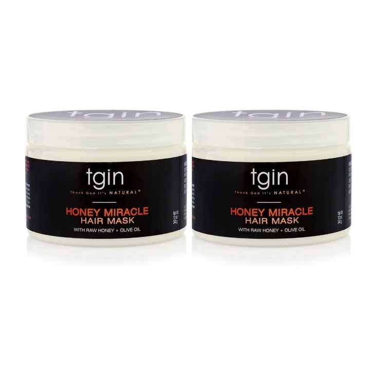 Thank God It's Natural front packaging showing product benefits and two 12 oz tubs