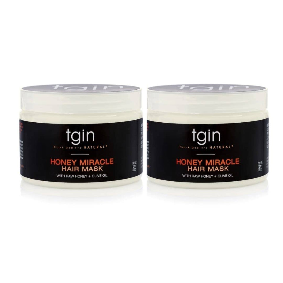 Thank God It's Natural front packaging showing product benefits and two 12 oz tubs