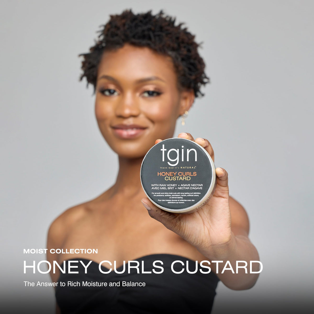 Thank God It's Natural open jar texture close-up highlighting moisture-rich custard