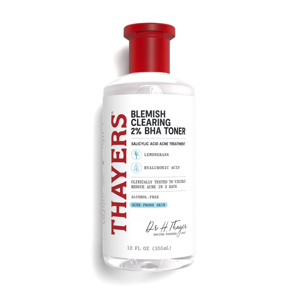 THAYERS front bottle view showing label and brand clarity benefit
