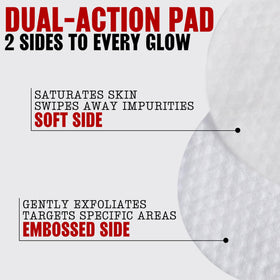 Thayers flatlay skincare routine showing pads paired with moisturizer benefit
