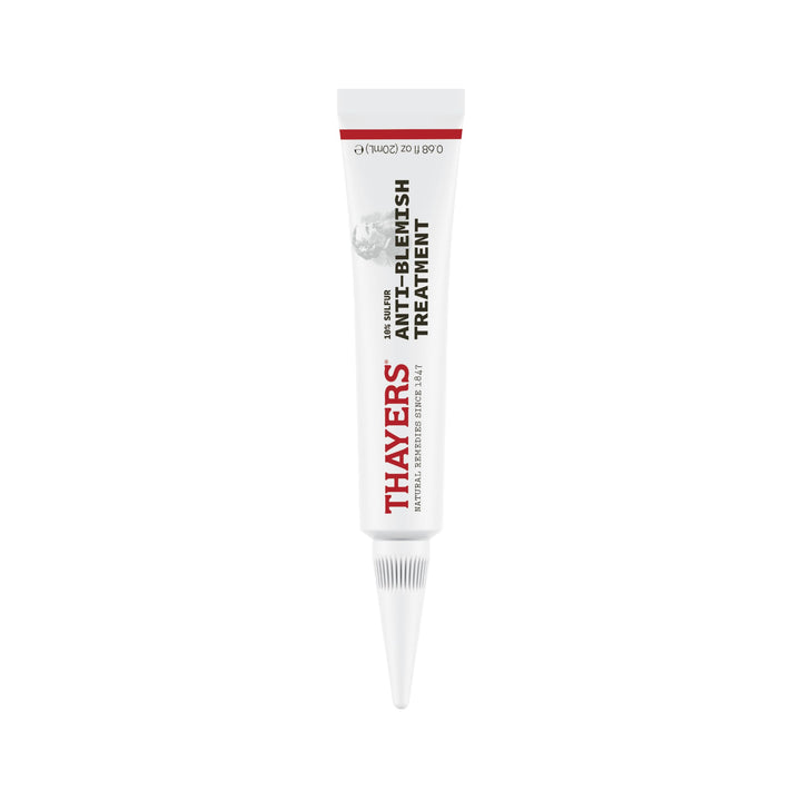 THAYERS front packaging showing bottle and label, clear product benefit