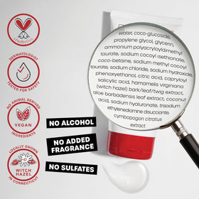 THAYERS witch hazel and aloe ingredients showcased for soothing benefits
