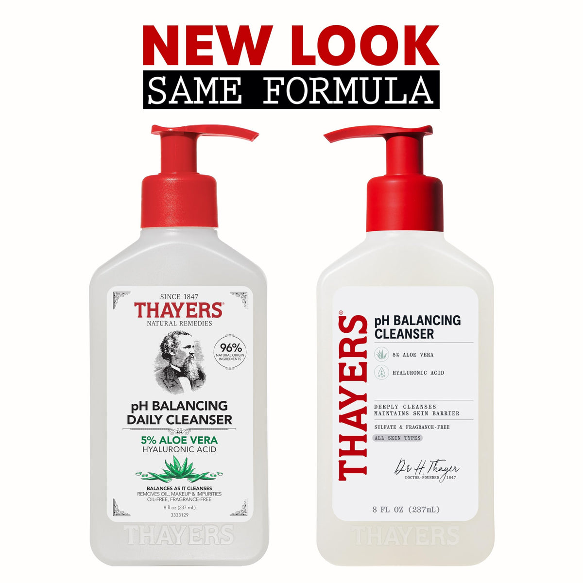 THAYERS jelly texture close-up highlighting aloe hydration and gentle feel