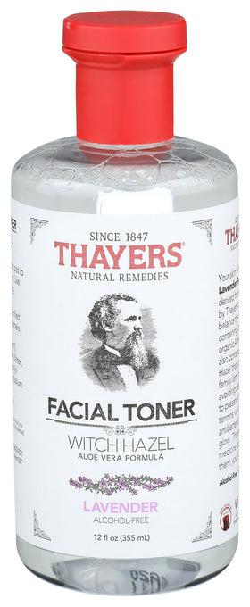 THAYERS front bottle view showing lavender toner for gentle daily toning