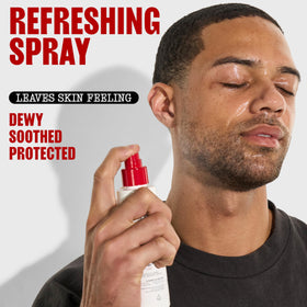THAYERS bottle in hand to show 4.4 fl oz size and travel-friendly convenience