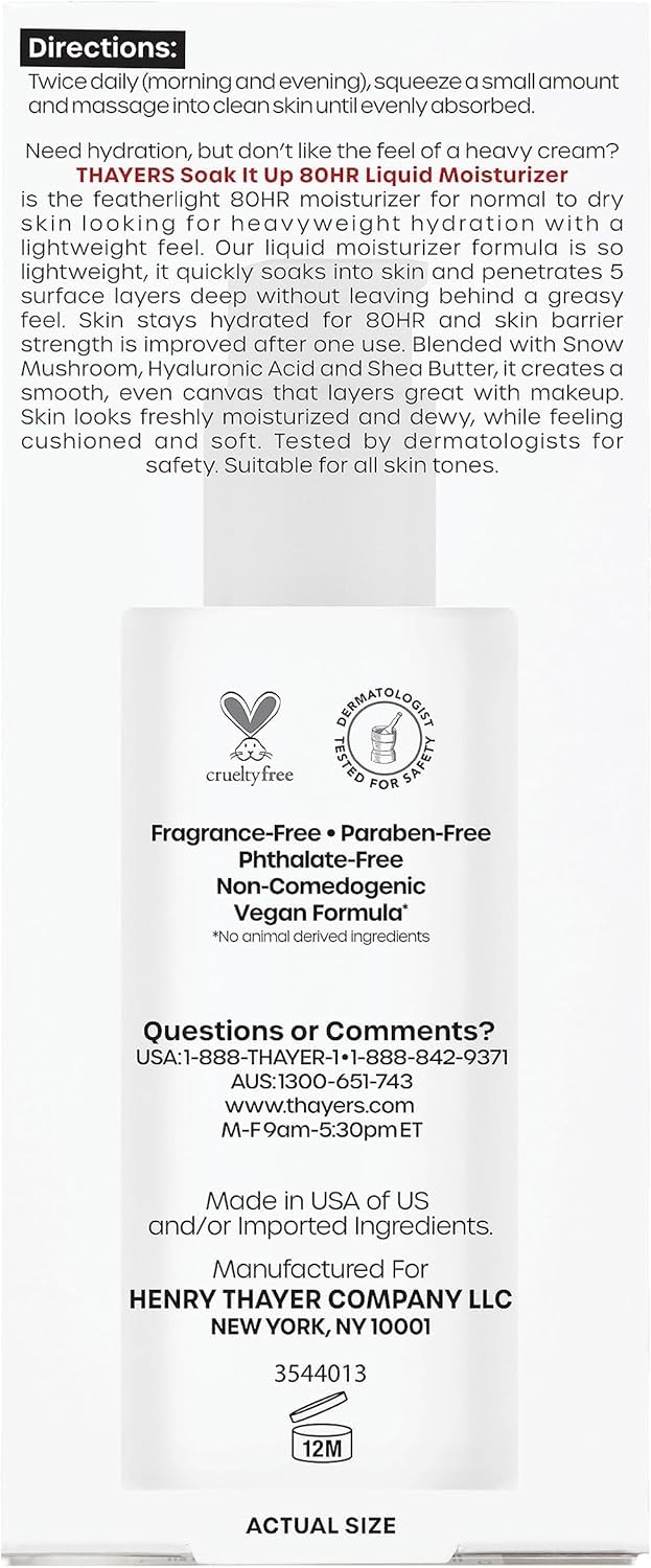 THAYERS moisturizer on bathroom shelf in routine setting showing compatibility with other products