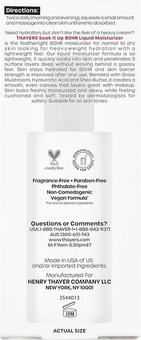THAYERS moisturizer on bathroom shelf in routine setting showing compatibility with other products