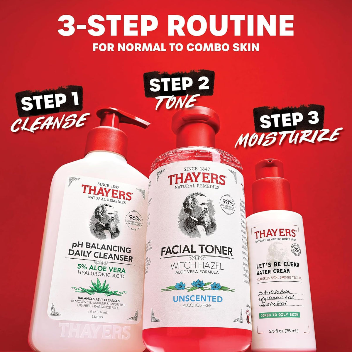THAYERS soothing use after shaving calming irritated skin