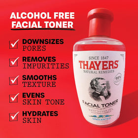 THAYERS clear liquid texture close-up for lightweight hydration