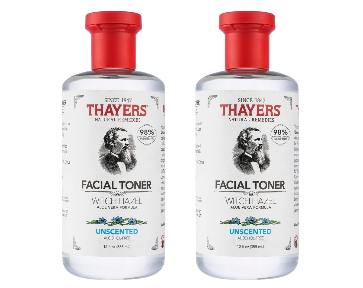 THAYERS front packaging showing unscented toner and benefits