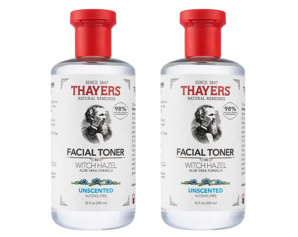 THAYERS front packaging showing unscented toner and benefits