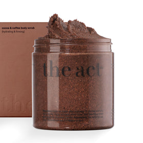 THE ACT jar front label showing product name and benefits