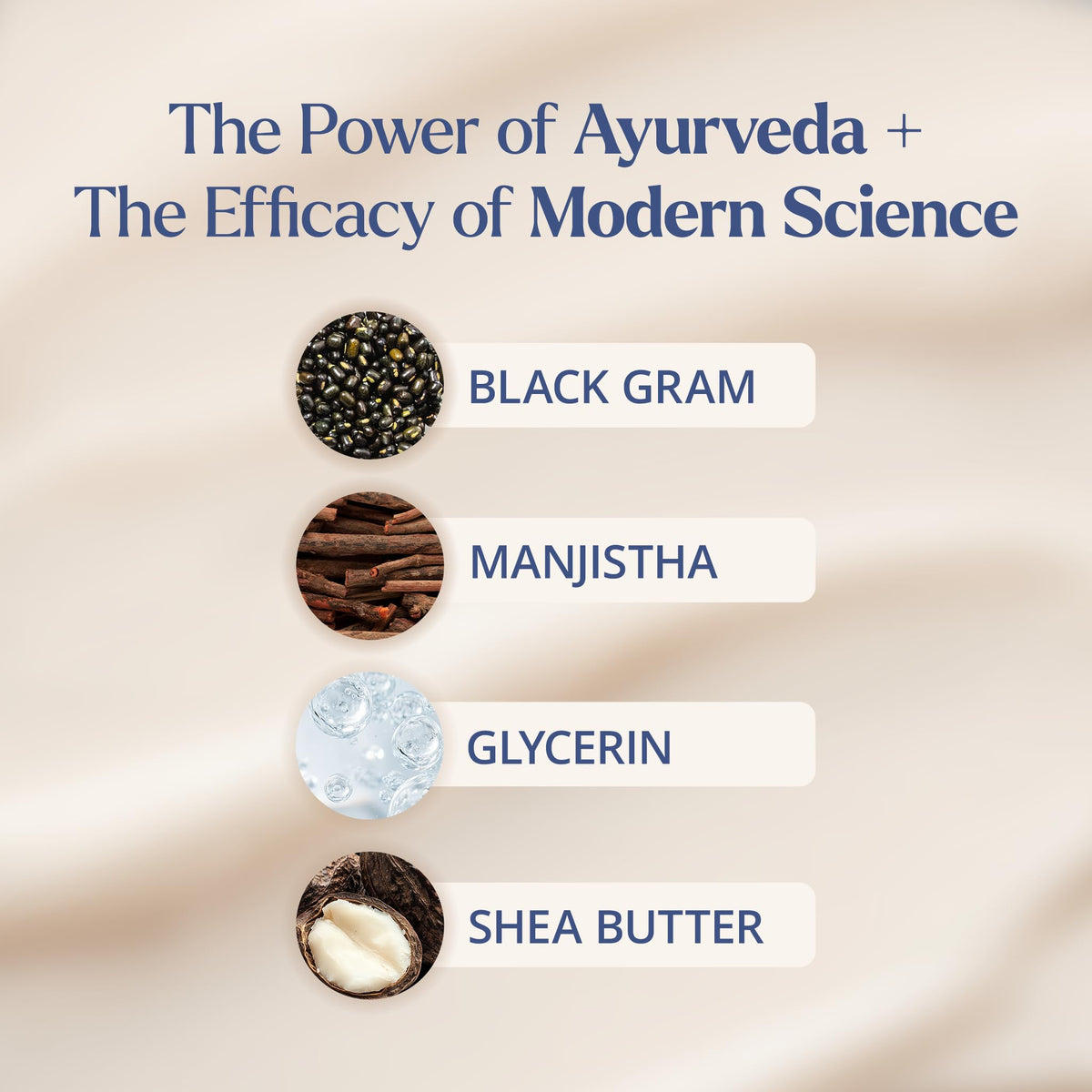 The Ayurveda Experience Blavana being rubbed into arms and thighs for hydration